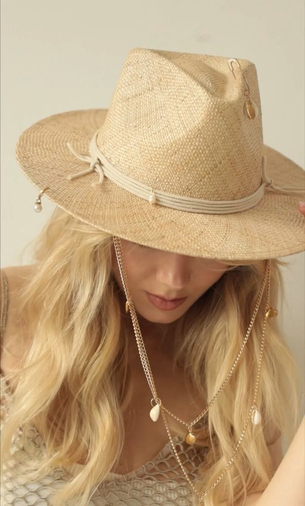 Premium Straw Bao Fedora Hat