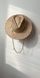 Women's bao straw  fedora hat with decor premium line