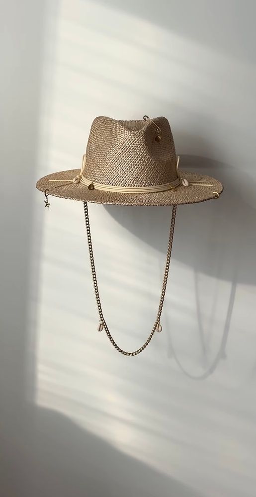 Women's bao straw  fedora hat with decor premium line